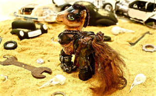Illustration for article titled The Immortan Joe My Little Pony will haunt your eternal dreams